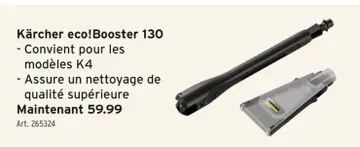 Offre: Kärcher eco! Booster 130