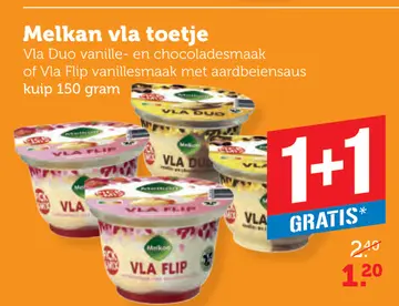 Aanbieding: Melkan vla toetje