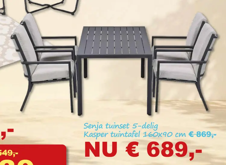 Aanbieding: Senja tuinset