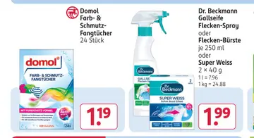 Aanbieding: Domol Farb- & Schmutz-Fangtücher