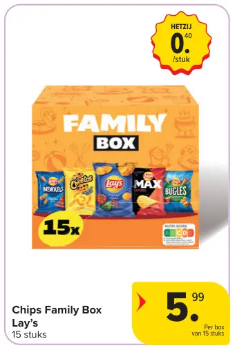 Promotie: Chips Family Box