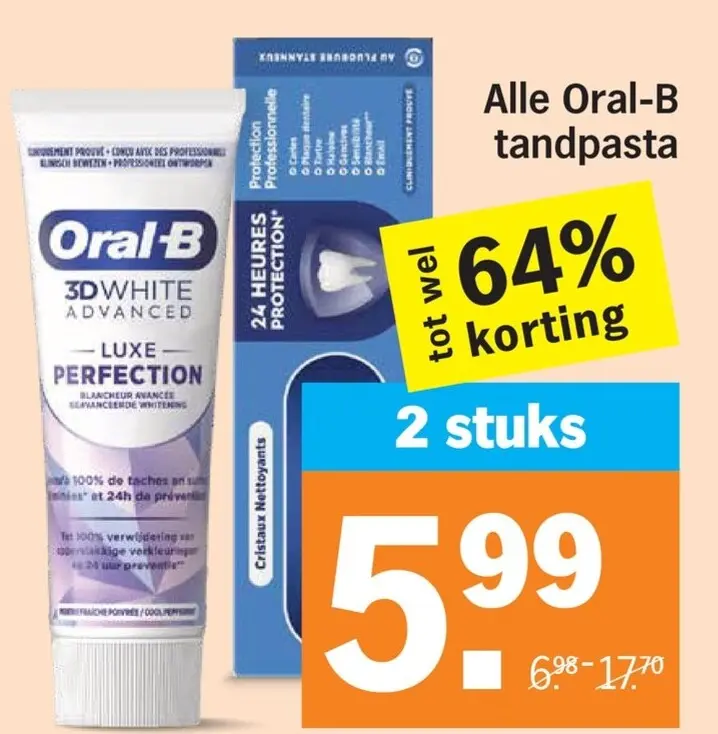 Aanbieding: Tandpasta