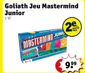 Offre: Jeu Mastermind Junior