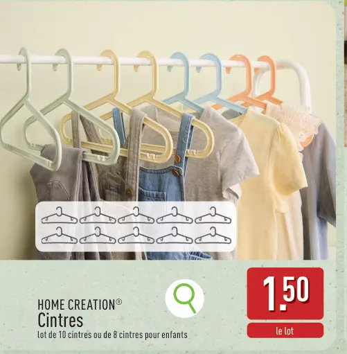 Offre: Cintres