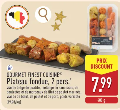 Offre: Plateau fondue, 2 pers.