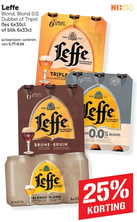 Aanbieding: Leffe