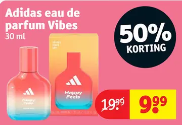 Aanbieding: Adidas eau de parfum Vibes