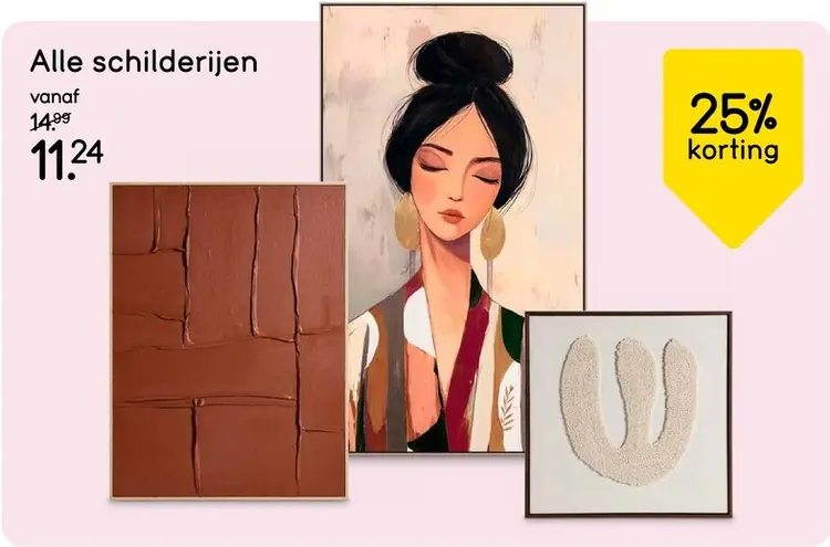 Promotie: Schilderijen