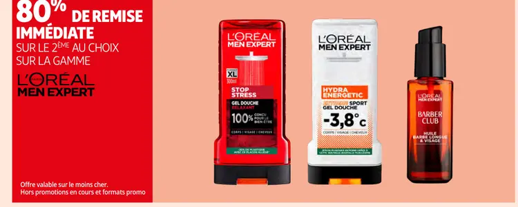 Promotie: L'Oréal Men Expert Shower Gels and Barber Club