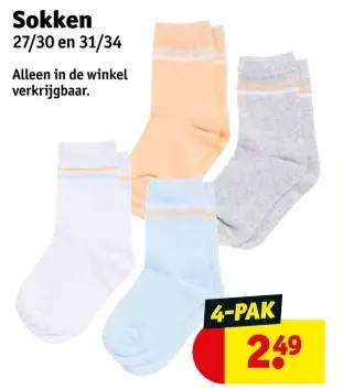 Aanbieding: Sokken
