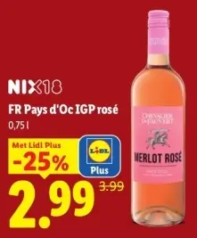 Aanbieding: Pays d'Oc IGP rosé