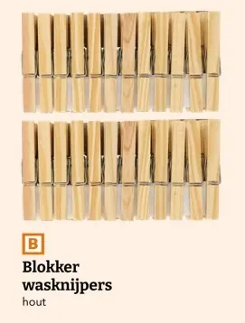 Aanbieding: wasknijpers