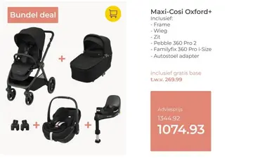 Aanbieding: Maxi-Cosi Oxford+
