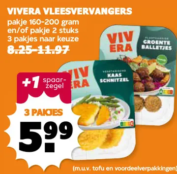 Aanbieding: Vivera vleesvervangers
