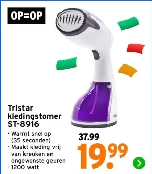 Aanbieding: Tristar kledingstomer ST-8916