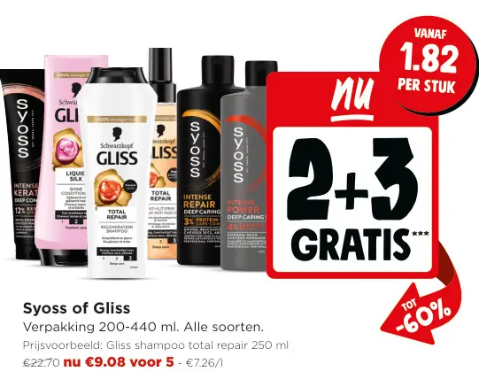 Promotie: Syoss of Gliss