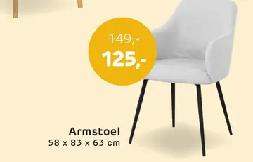 Aanbieding: Armstoel