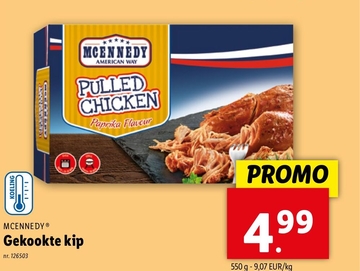 Aanbieding: PULLED CHICKEN Paprika Flavour