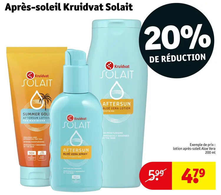 Offre: Après-soleil Solait