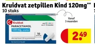Aanbieding: Zetpillen Kind