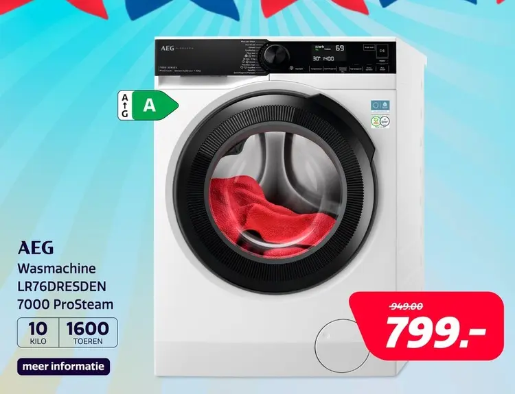 Aanbieding: AEG LR76DRESDEN 7000 ProSteam