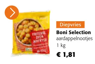 Aanbieding: aardappelnootjes
