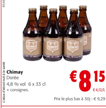 Offre: Chimay Dorée
