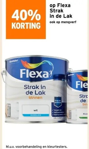 Aanbieding: Flexa Strak in de Lak