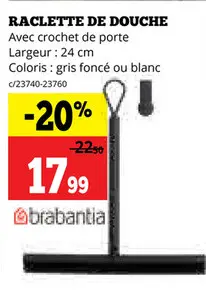 Offre: Raclette de douche