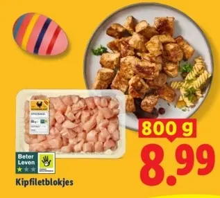 Aanbieding: Kipfiletblokjes