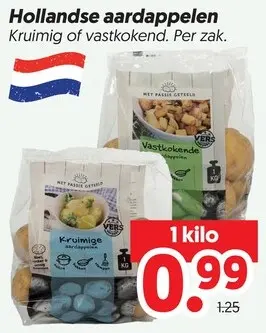 Aanbieding: Hollandse aardappelen