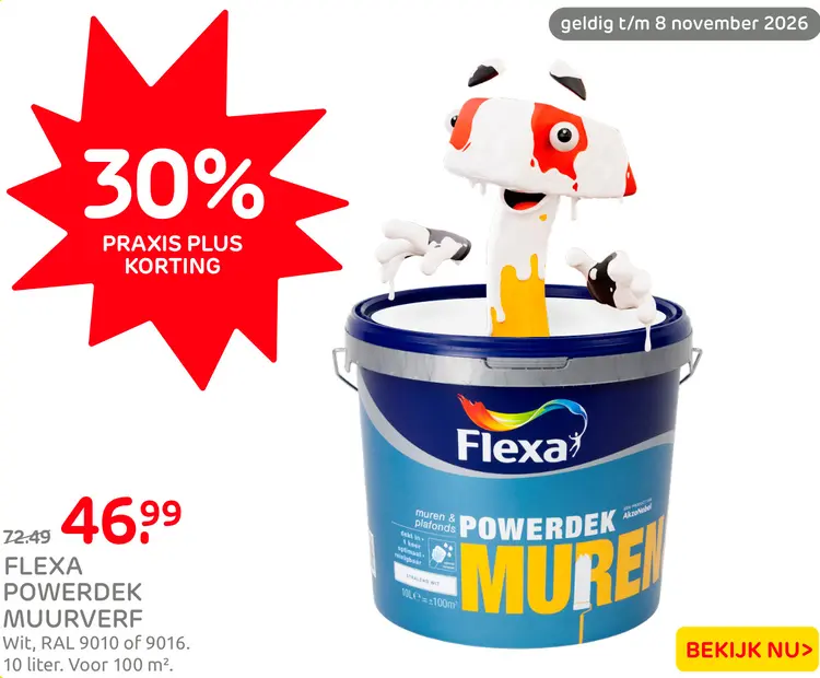 Aanbieding: Powerdek Muurverf