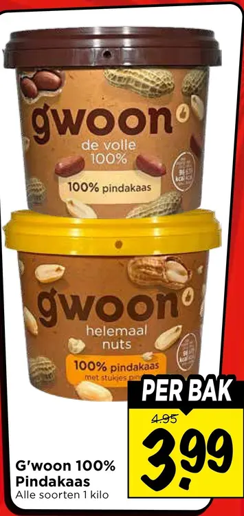 Aanbieding: 100% Pindakaas