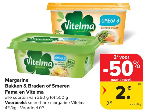 Promotie: Margarine