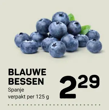Aanbieding: Blauwe bessen