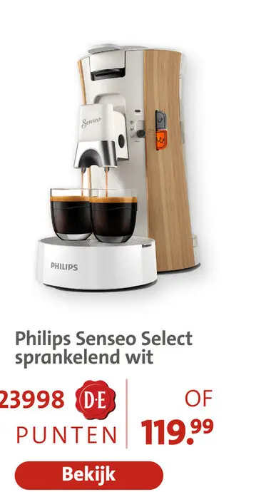 Aanbieding: Senseo Select sprankelend wit