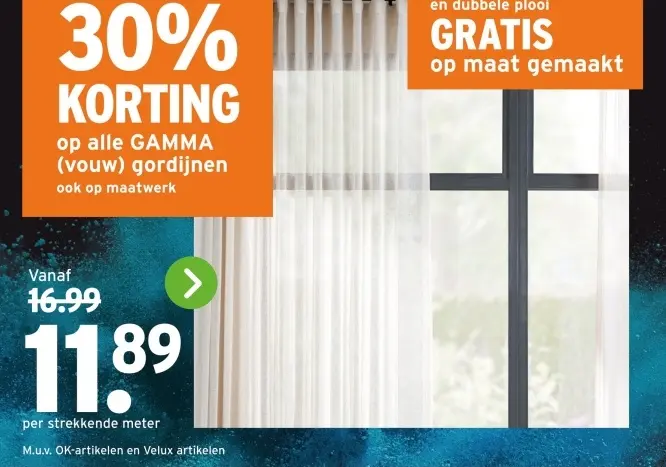 Aanbieding: Gordijnen