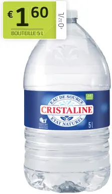 Offre: Eau De Source Naturel Bouteille