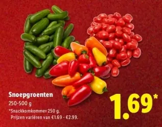 Aanbieding: Snoepgroenten