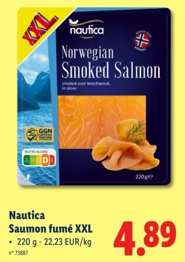 Offre: Saumon fumé XXL