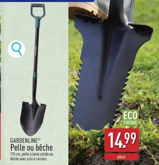 Offre: GARDENLINE® Pelle ou bêche