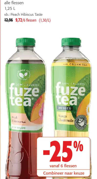 Promotie: Fuze Tea