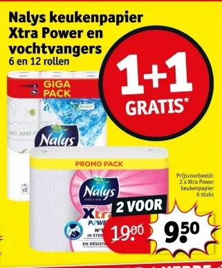 Promotie: Keukenpapier Xtra Power en vochtvangers