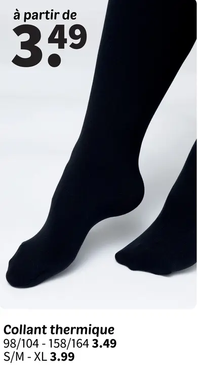 Offre: Collant thermique
