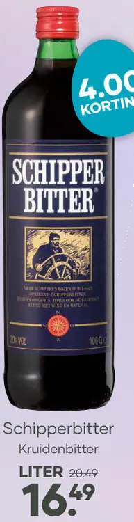 Aanbieding: Schipperbitter