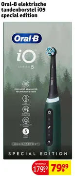 Aanbieding: Elektrische tandenborstel iO5 special edition