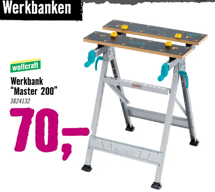 Aanbieding: Werkbank Master 200