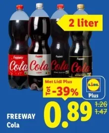 Aanbieding: FREEWAY Cola