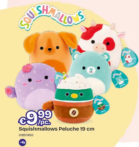Offre: Squishmallows Peluche