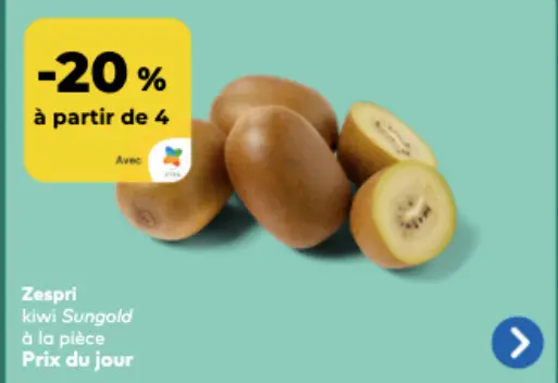Offre: kiwi Sungold